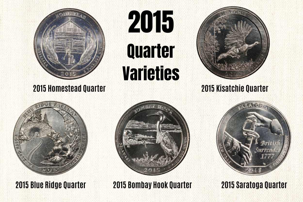 2015 Quarter Varieties