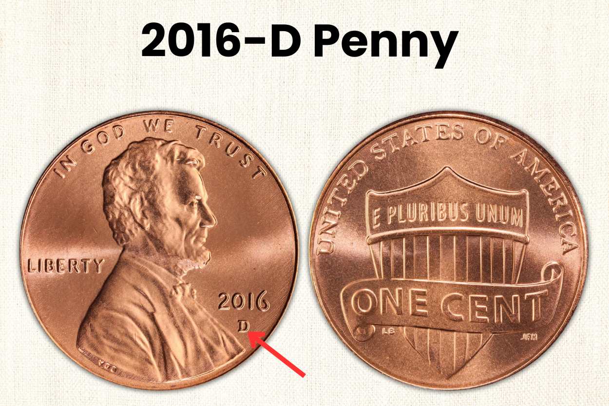 2016-D Penny Value