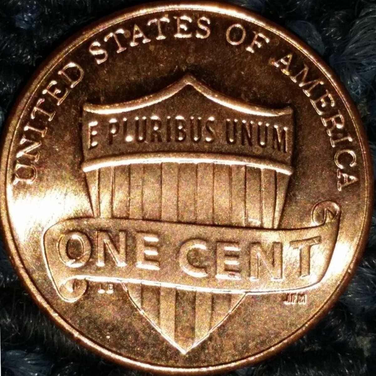 2016 lincoln penny Error Die clash MS