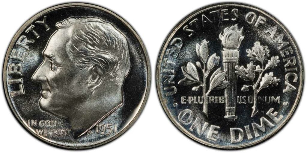 how-much-is-a-1951-dime-worth