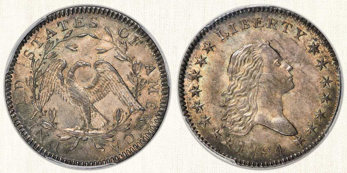 1794-P Flowing Hair Half Dollar Sold for $1,800,000