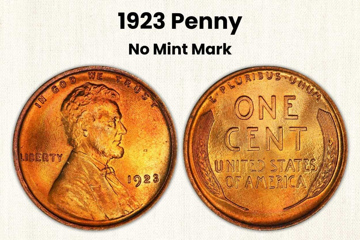 1923 No Mint Mark Penny