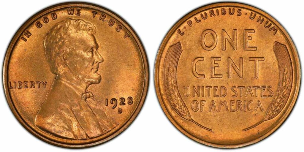 how much is a 1923-penny-worth